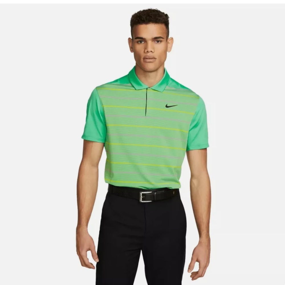 NWT Sz L Tiger Woods Nike Golf Polo ⛳️
